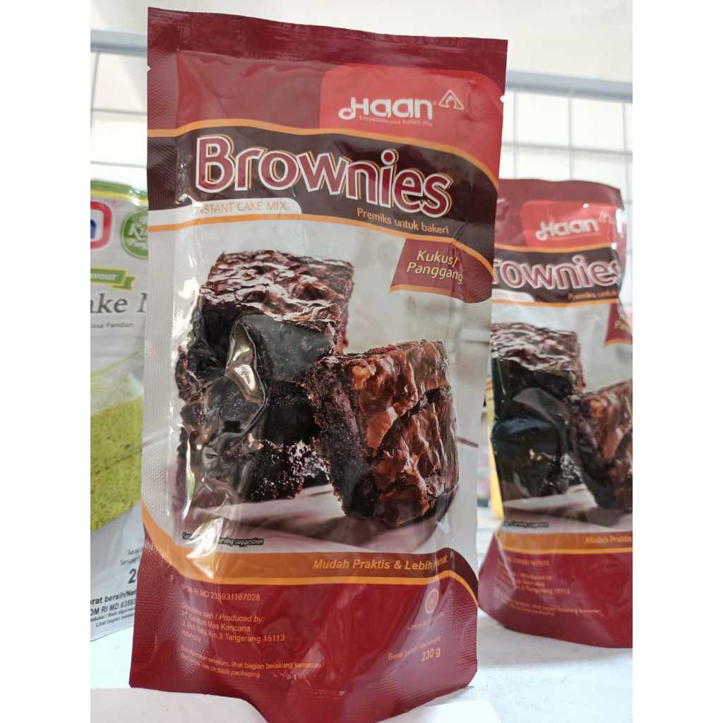 

Haan Brownies Kukus/Panggang 230gr Pouch