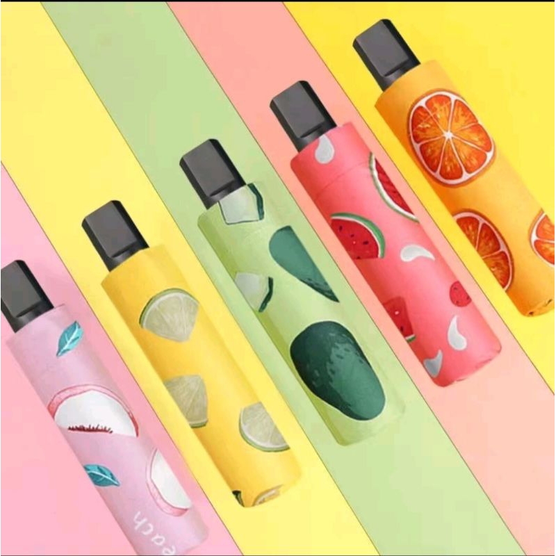 PAYUNG LIPAT DEWASA KARAKTER BUAH-BUAHAN