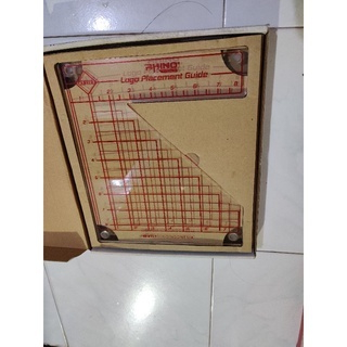 

penggaris pengukur logo rhinotech / bekas