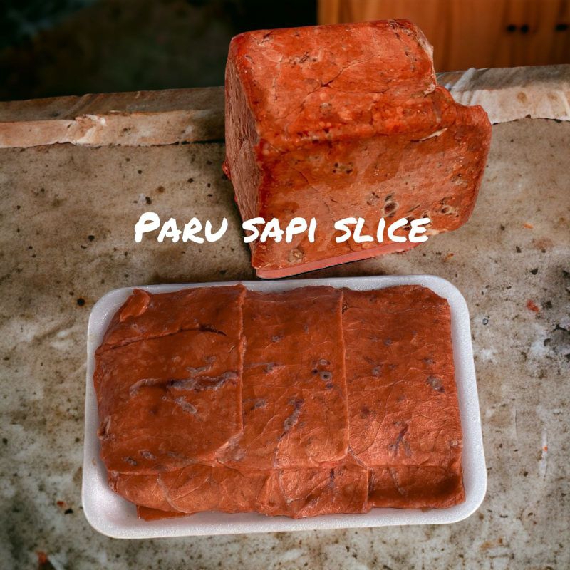 

Paru slice 500gr halal