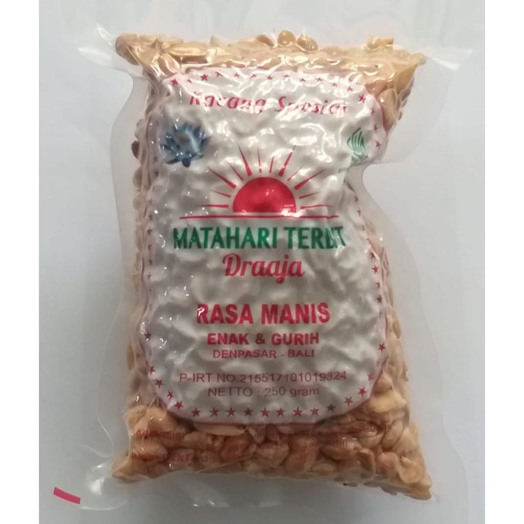 

Kacang Bali Matahari Terbit Rasa Manis berat 250g