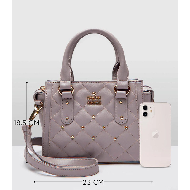 Tas Wanita Sophie Martin Paris Bordiola Grey