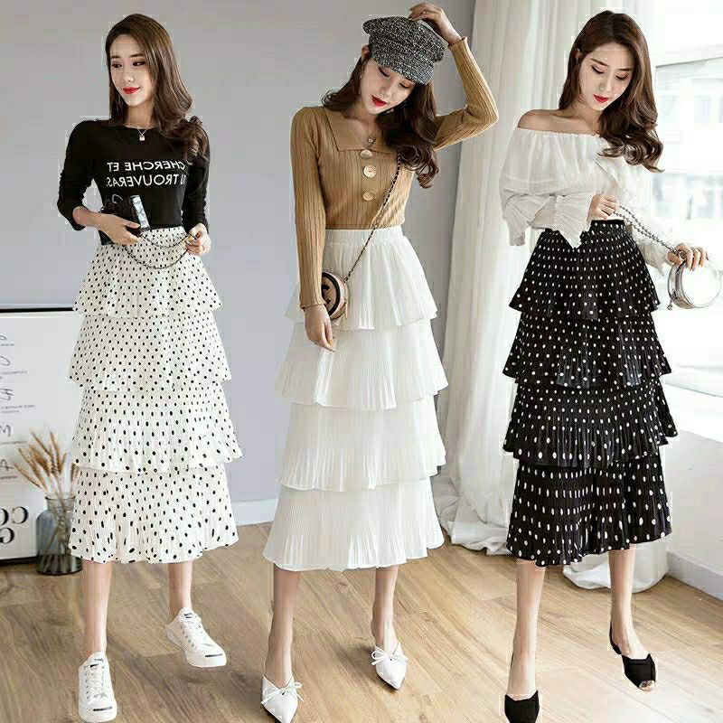 [COD]Yvt Rok/rok korean style /rok panjang / rok korea / Long skirt korea/ rok hijab / rok panjang /