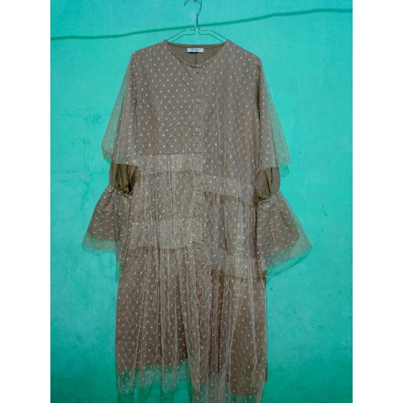 preloved tunic Aira Nude Dya_id Dya id