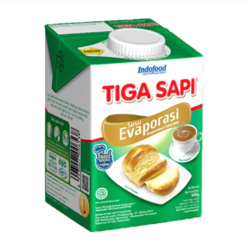 

susu evaporasi tiga sapi 500ml