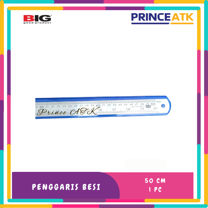 

PENGGARIS BESI 50 CM / GARISAN / PENGUKUR PANJANG