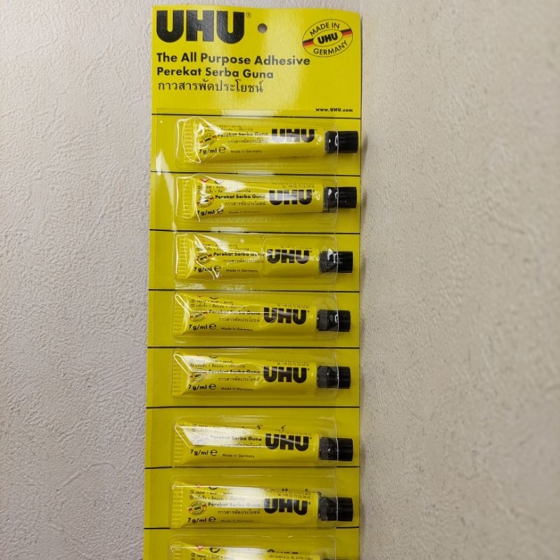 

Lem uhu cair kecil 7ml/satuan