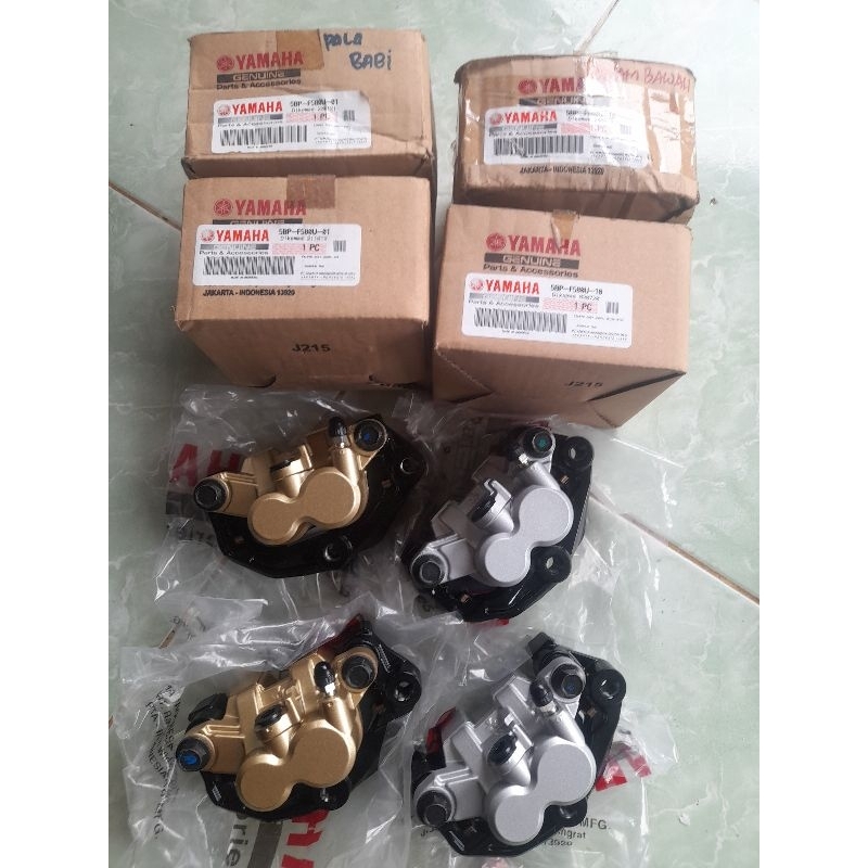 kaliper rem bawah rx king scorpio original YGP NOS