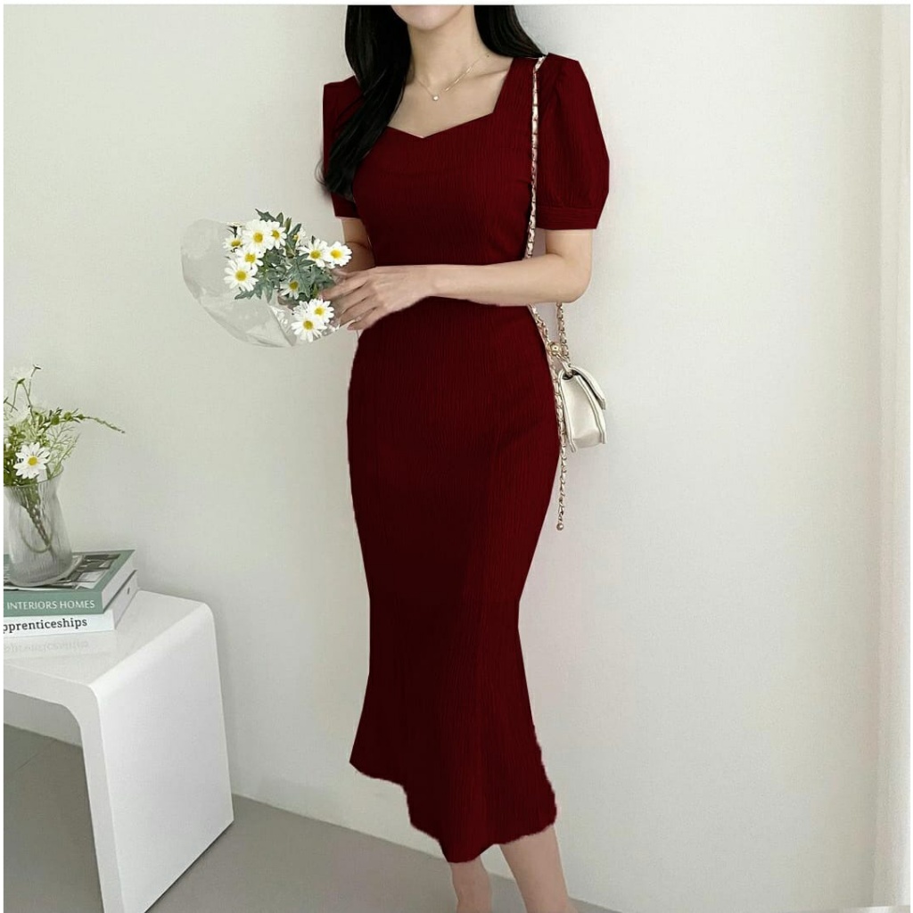 JYACOLLECTION-DRESS NATAL TERBARU-DRESS CASUAL-GAUN PESTA-GAUN NATAL-DRESS  REMAJA