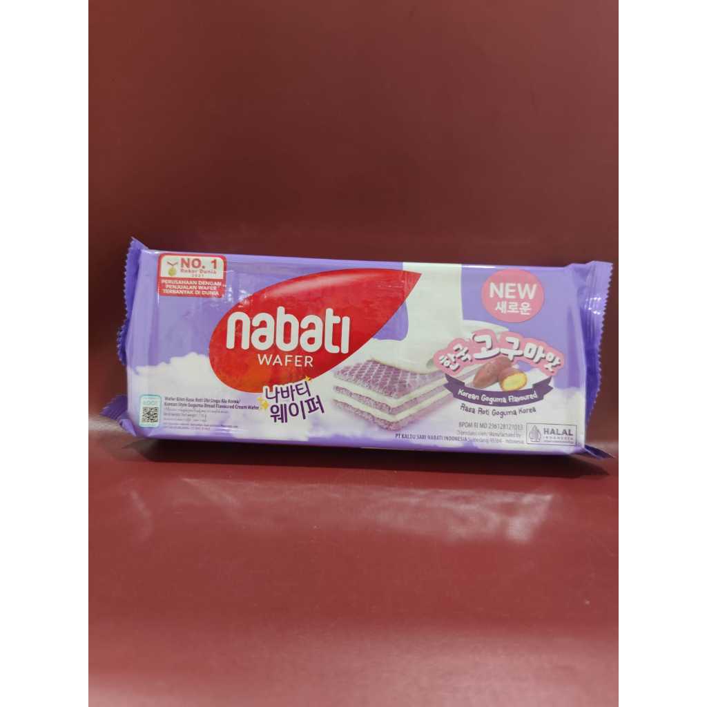 

Nabati Wafer Korean Goguma 120gr