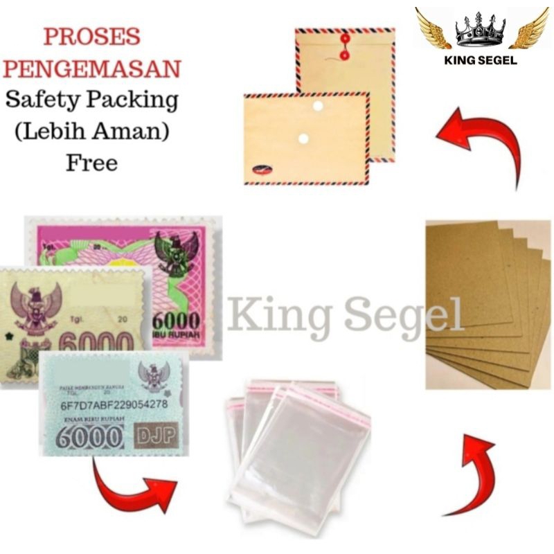 Materai 1000 Tahun 1990 1991 1992 1993 1994 1995