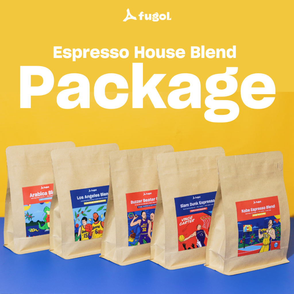 

Biji Kopi Espresso House Blend Package Full Arabica Beans