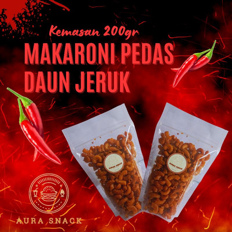 

Makaroni bantet pedas daun jeruk 200gram