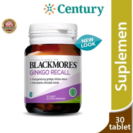 Ginkgo Recall 30 Tablet