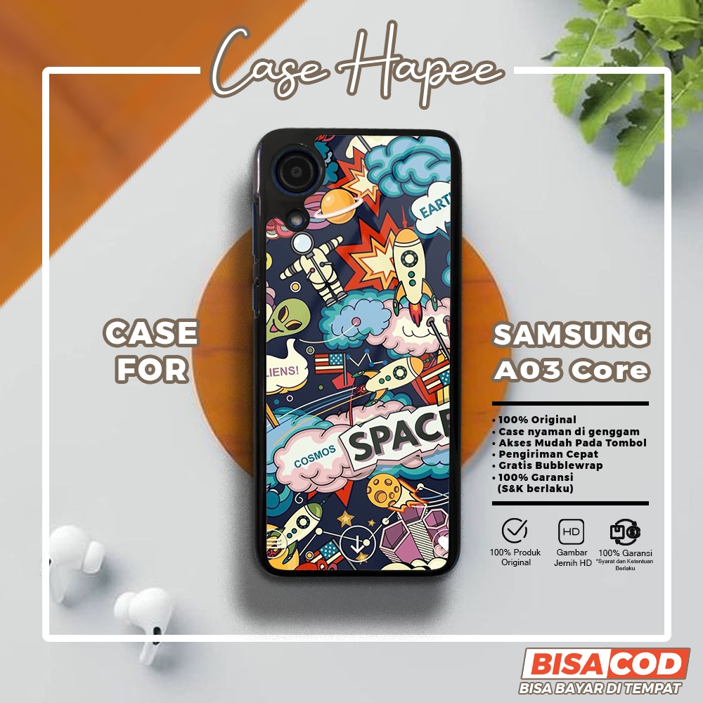 Case Samsung A03 Core Casing Samsung A03 Core [AST2] Casehapee Case Glossy Case Aesthetic Custom Cas