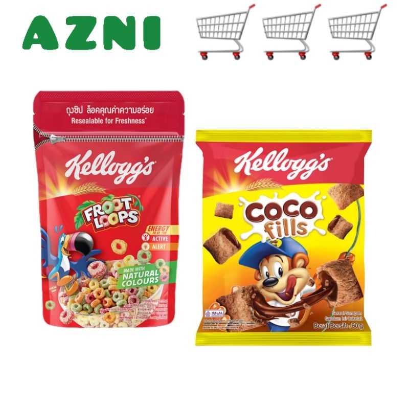 

Kellogg's Sereal Gandum 55 gr / 60 gr