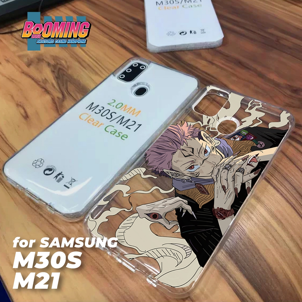 Case Samsung M21 - M30S Casing Samsung M21 - M30S Motif [JUJUTSU LANDS] Booming Case Softcase Premiu