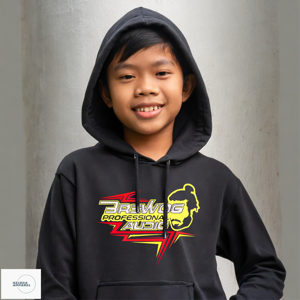 Jaket Hoodie Anak Brewog Professional Audio Sound System PREMIUM