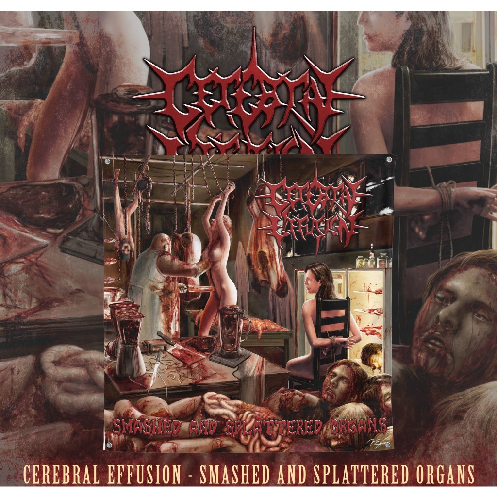ORIGINAL FLAG CEREBRAL EFFUSION - Smashed and Splattered Organs
