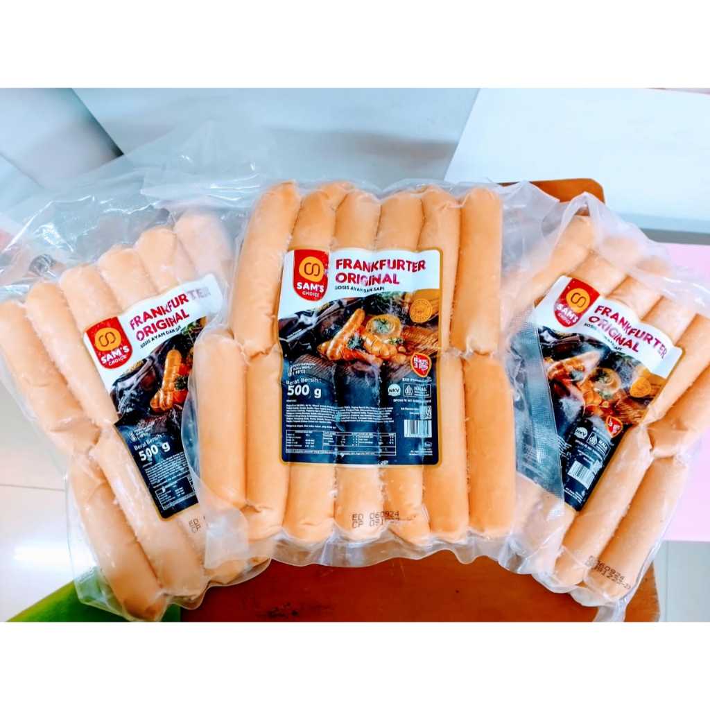 

SAM'S CHOICE SOSIS FRANKFURTER ISI 10+3 500GR