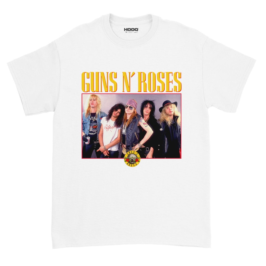 ( COD ) KAOS BAND GUNS N ROSES -1991 MUSIC MERCH / UNISEX / BAJU GNR / GNR T-SHIRT