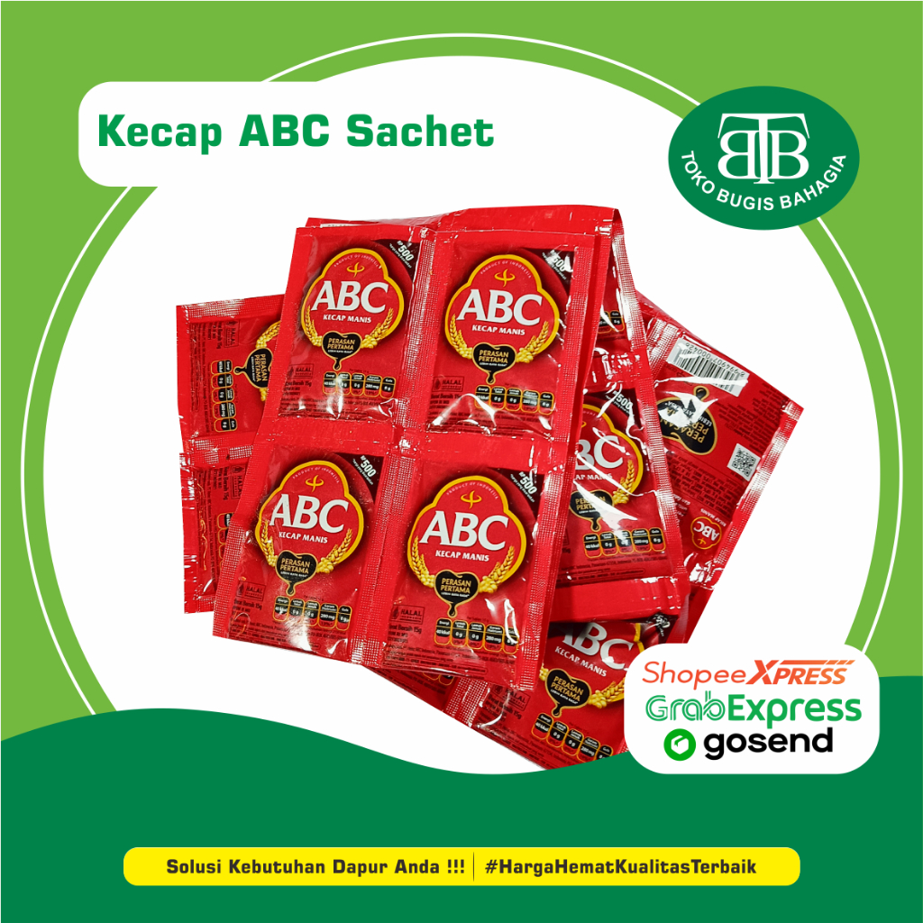 

Kecap ABC Sachet, Murah Makassar