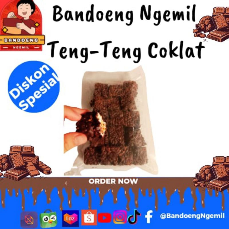 

Teng-teng Coklat Bandoeng Ngemil Jajanan kuliner