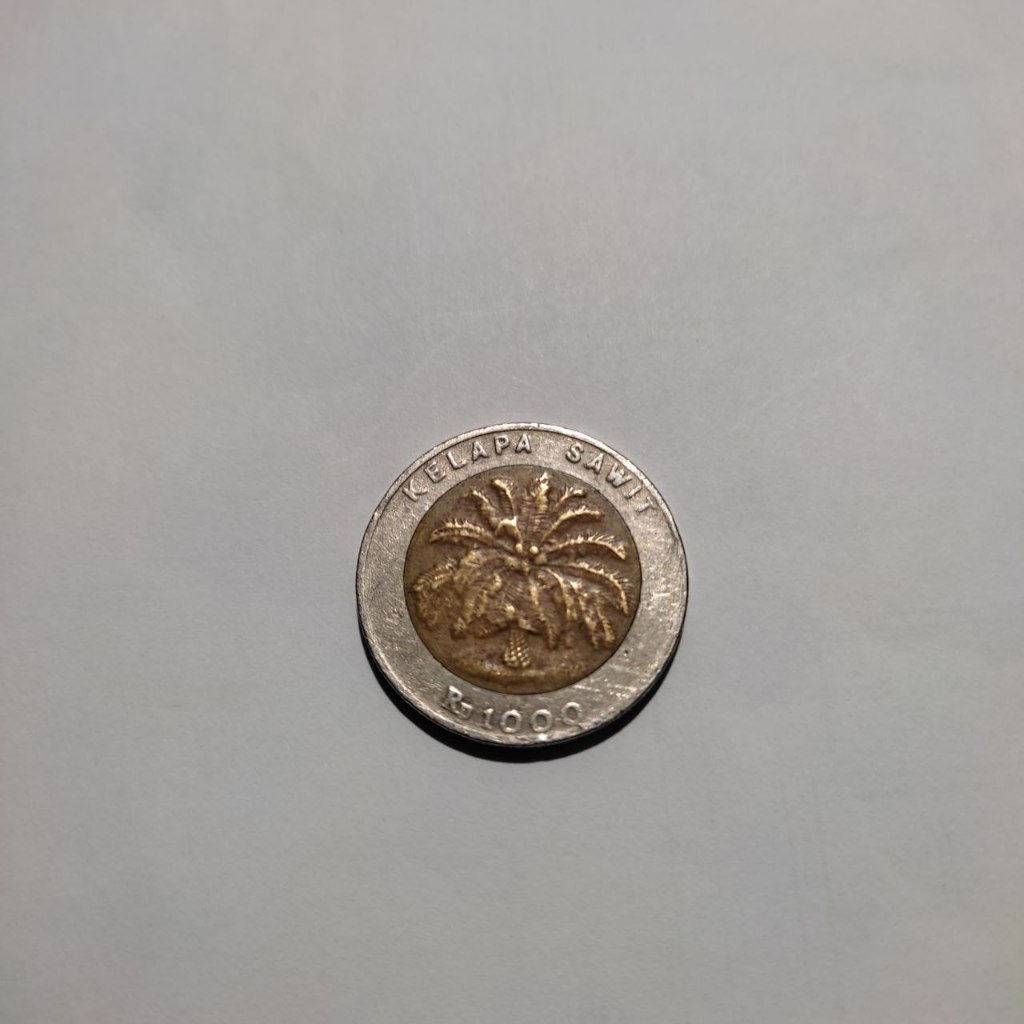 Uang Koin 1000 Kelapa Sawit Indonesia