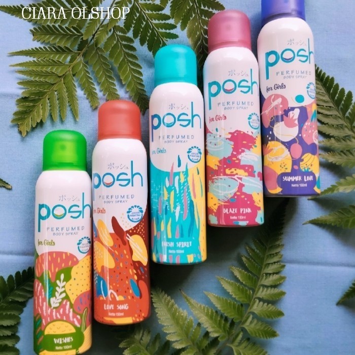 POSH Perfumed Body Spray Minyak Wangi / Parfum