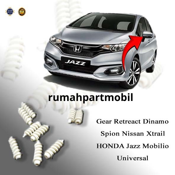 Gear Retreact Dinamo Spion Nissan Xtrail HONDA Jazz Mobilio Universal