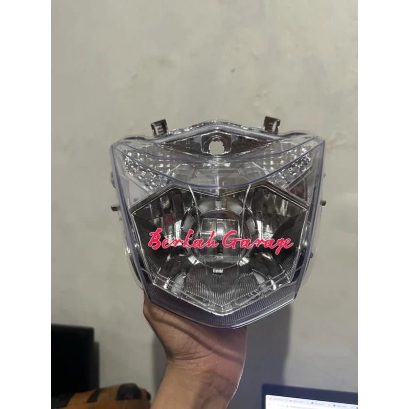 Reflektor lampu depan HONDA BEAT ESP 2016-2019 plus Proji Daymaker