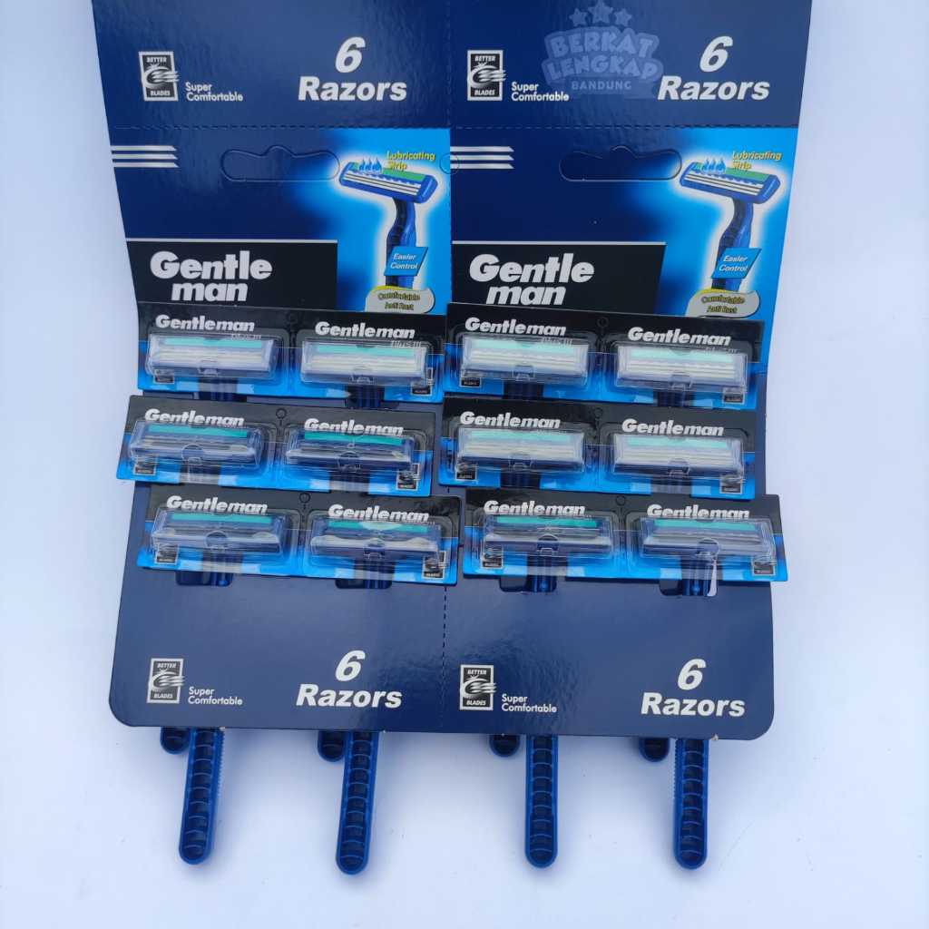 Alat Cukur 3 Pisau / Pisau Cukur / Cukuran (24 Pcs)