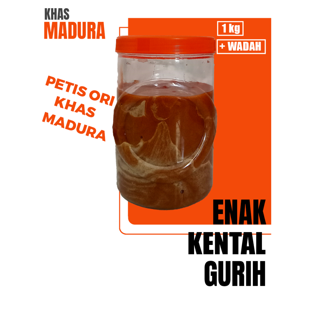 

Petis Kiloan (1 Kg) Petis Ikan Petis Udang Petis Madura Khas Madura
