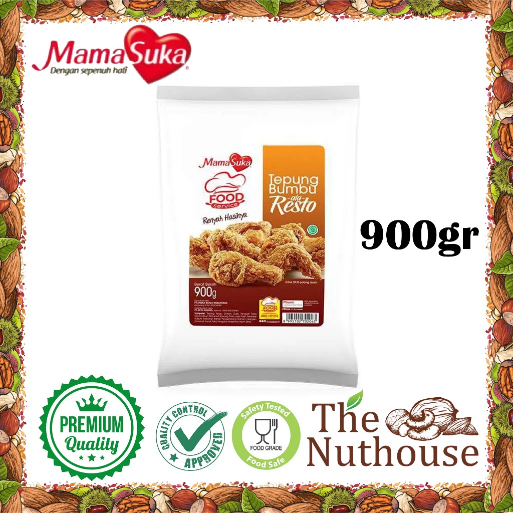 

Mamasuka Tepung Bumbu Crispy / Krispi ala Resto 900gr [HALAL]