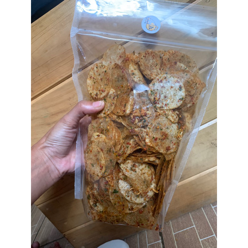 

keripik kaca 1kg pedas gurih renyah