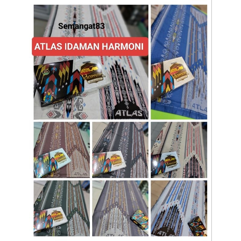 sarung ATLAS IDAMAN HARMONI MOTIF BHS