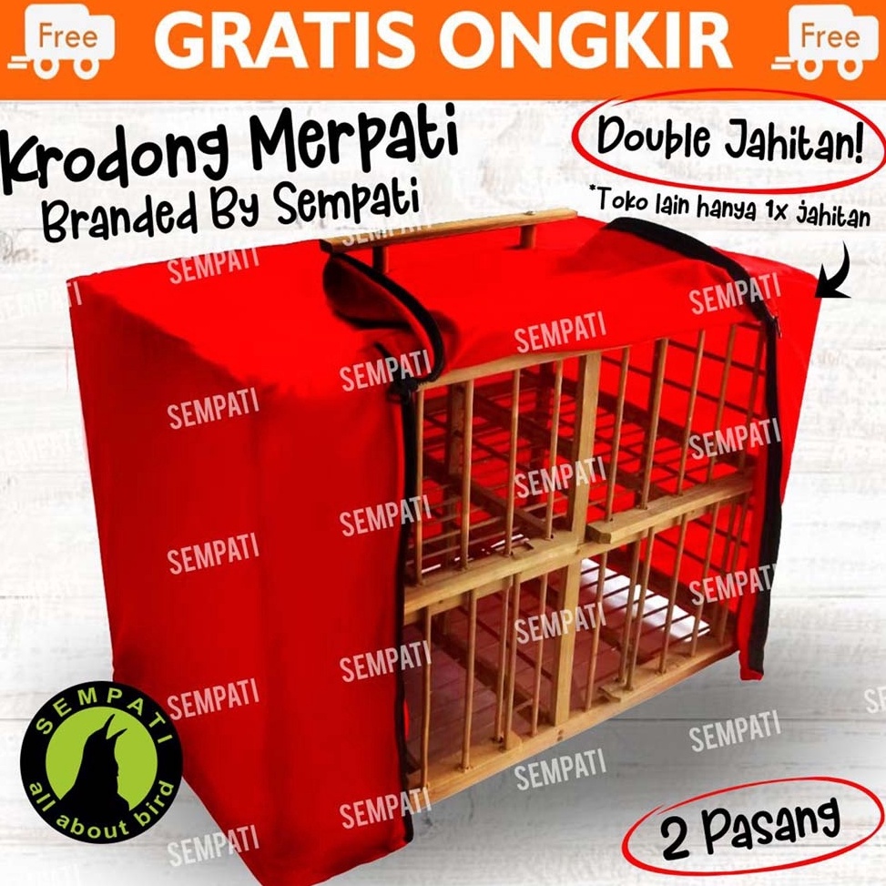 More Info Here9q4Pe Krodong Sangkar Kandang Burung Merpati 2 Pasang Petak 4 Pintu Eco Merek Sempati 