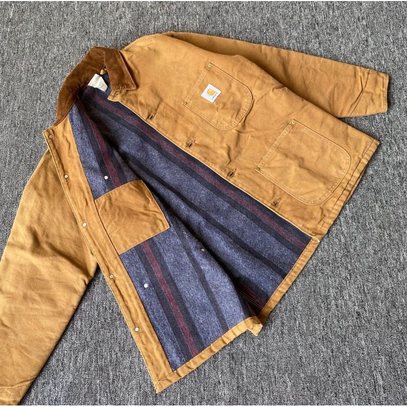 Vintage 80s Carhartt Michigan Chore Jacket