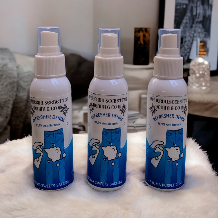 Lariz manis KodebB5n Izquerda Co  Denim Refresher 1Ml  999 Membunuh Kuman  Bakteri