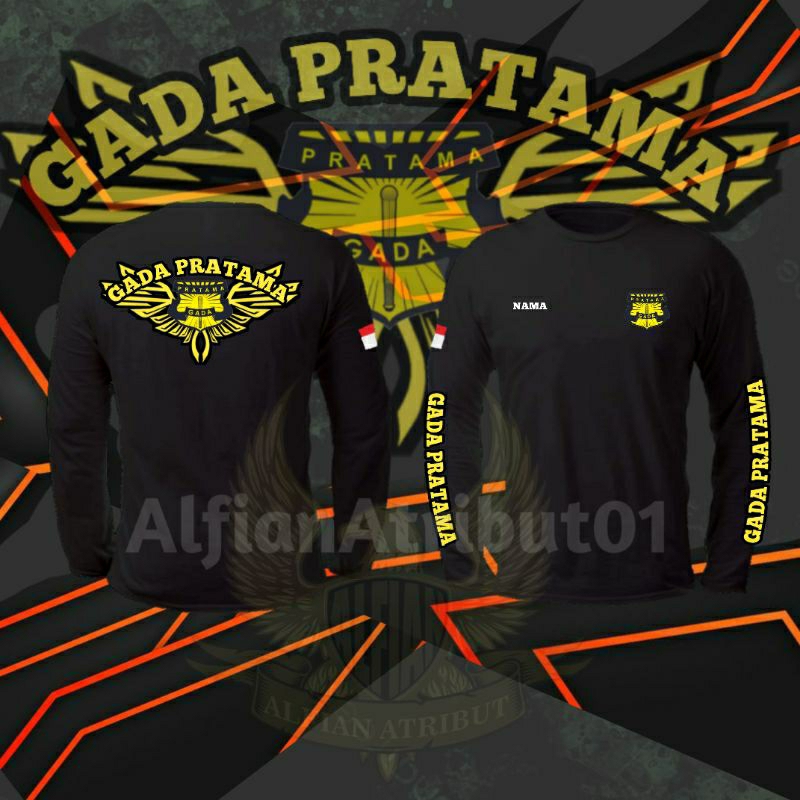 kaos gada pratama,kaos atasan gada pratama lengan panjang