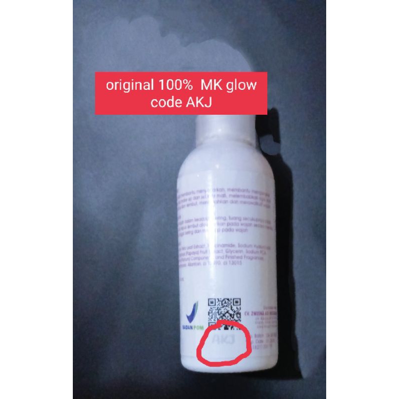 ecer MK glow harga /pc