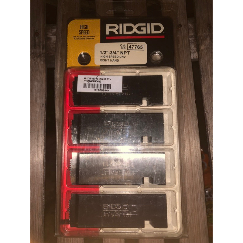 RIDGID SENAI PIPA 477770 & 47765