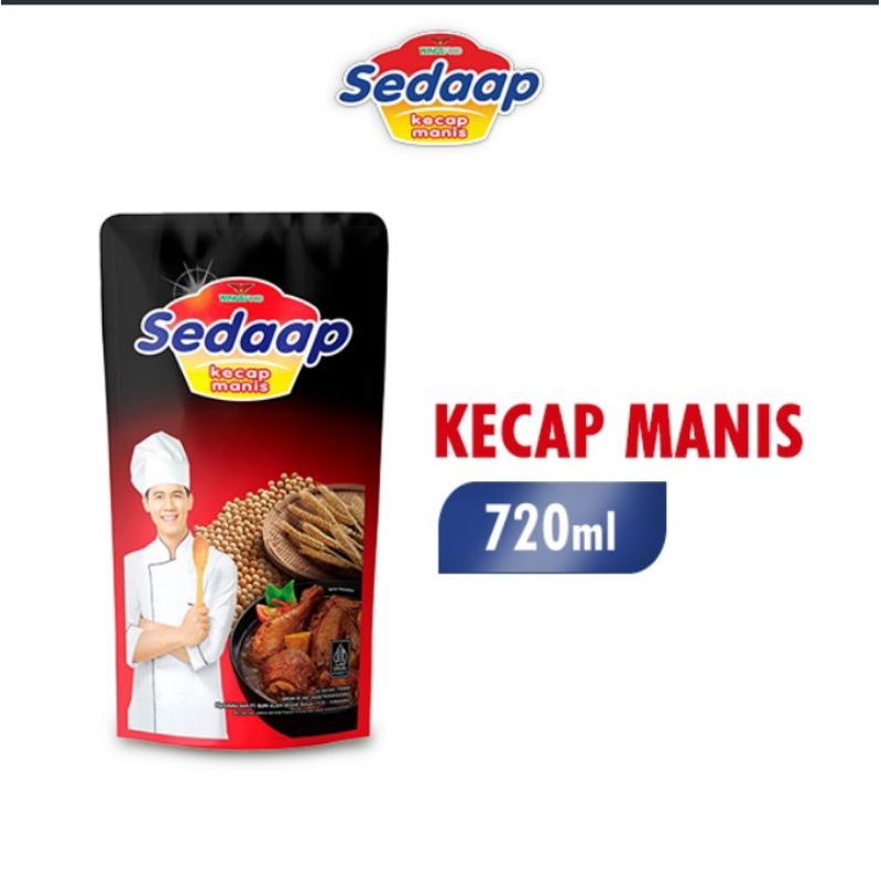 

kecap sedaap isi 720ml