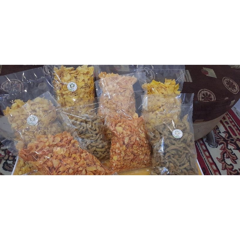 

Keripik marning jagung aneka rasa