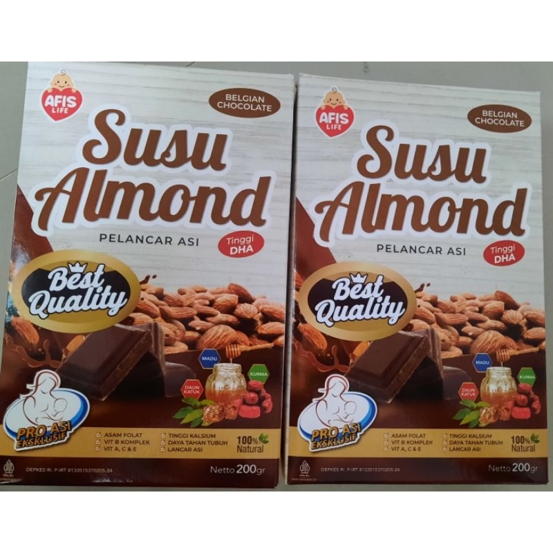 

Susu almond dari Afis Life