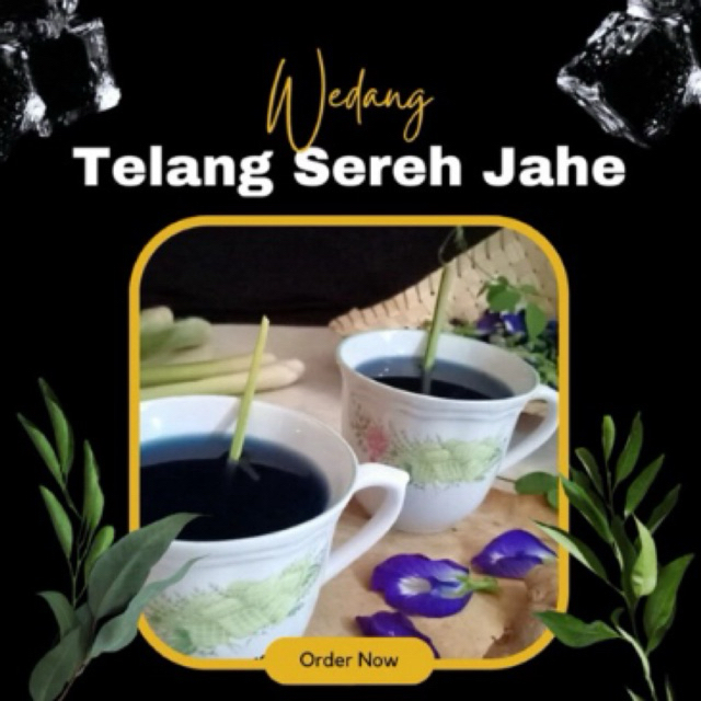 

WEDANG TELANG SEREH JAHE
