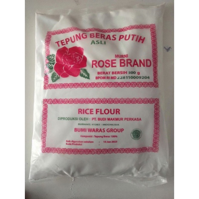 

TEPUNG BERAS ROSE BRAND 500 GRAM