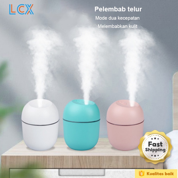 Jfu LCX PAKET ESSENTIAL OIL DIFFUSER Difuser Humidifier Air Purifier Young Lampu Tidur Living Oil