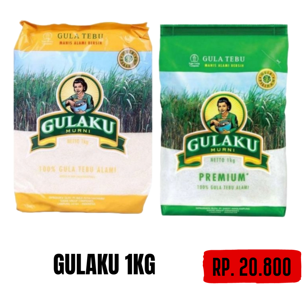 

Gulaku Gula Pemanis Makanan Minuman Premium 1KG