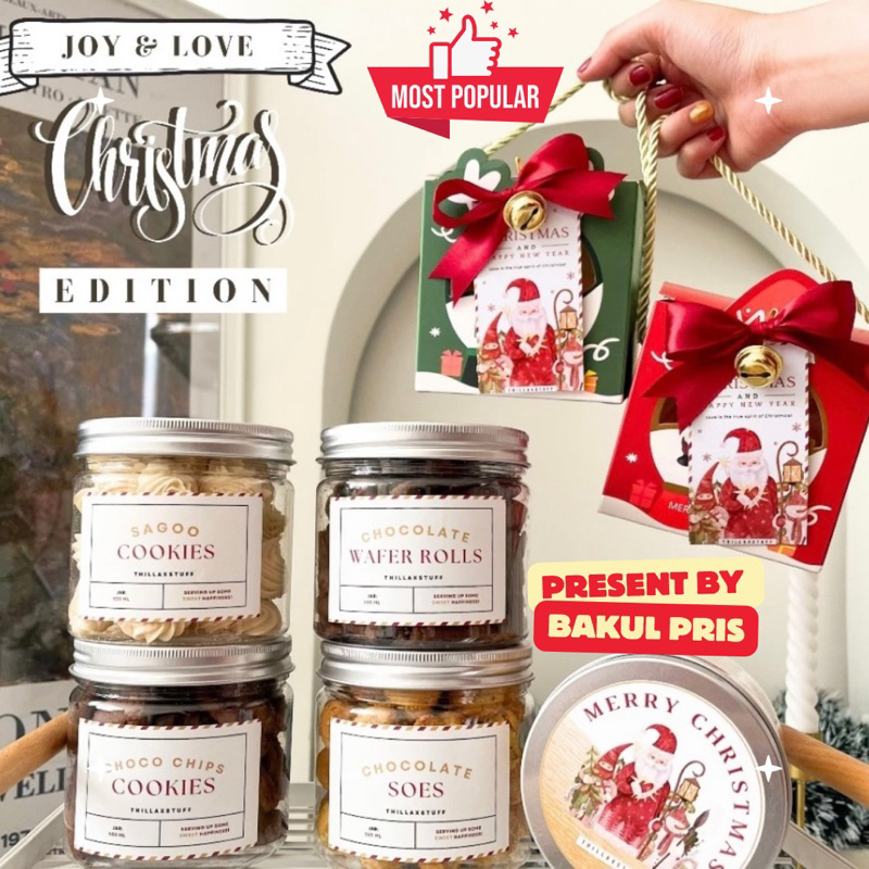 

Christmas Hampers Gift Natal Hampers Kue Natal joy & love